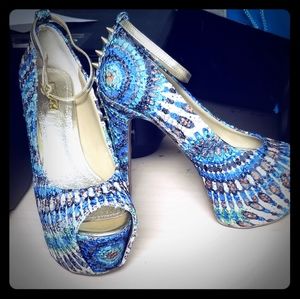 Wild Pair, spike, platform high heels